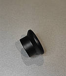 Карниз для штор металевий ДУО однорядний 25мм 3.0м колір Чорний матовий, фото 4