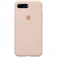 Чохол-накладка Silicone Case з закритим низом на Apple iPhone 7 plus / 8 plus pink sand