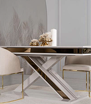 Елітний сучасний стіл обідній 180(260)x100x78 см JOSS Прадо, фото 4