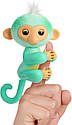 Інтерактивна іграшка мавпочка Ава New Fingerlings 2023 Interactive Baby Monkey Ava (бірюзовий) WowWee, фото 4