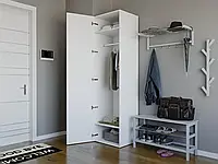 Шкаф для одежды с полкой и штангой SТ-0012