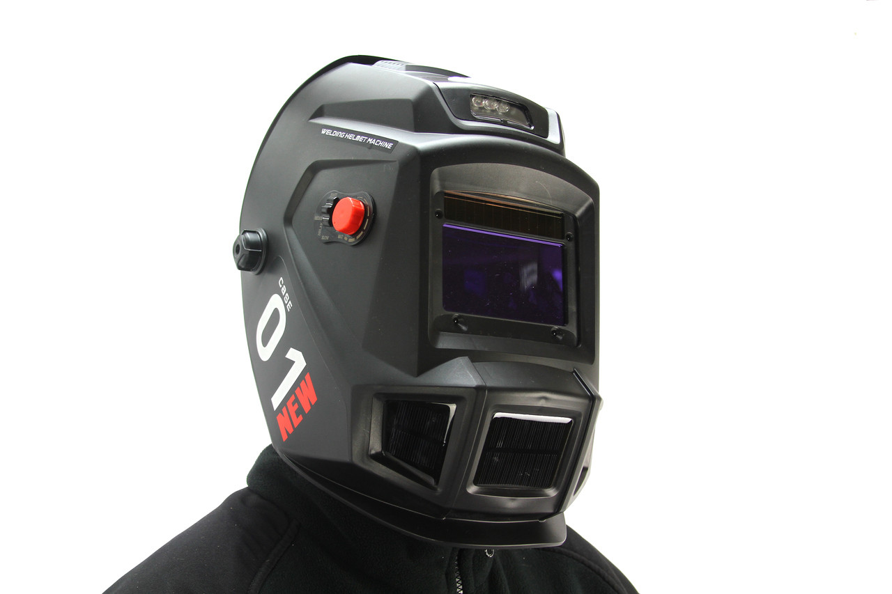 Шлем сварочный с автозатемнением F2 QUICK GLASS Mar-pol M79390 - фото 2 - id-p1928523265