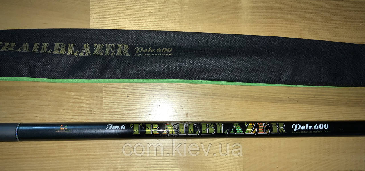 Посилене карбонове вудлище Trailblazer 6 м Golden Catch. Реально заявлена довжина