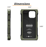 Чохол протиударний Juggernaut iPhone 14 Pro ADVNTR Phone Case, Розмір: Medium, Колір: FDE, JG.ADVNTR.IP14PRO-FDE, фото 2