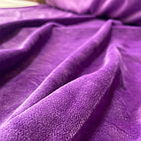 Штучне Хутро Вельбо (Хутро Плюш) Фіолетовий, фото 4
