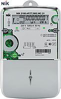 Электросчетчик NIK2100 AP6T.2202.MC.11 220В (5-80)А, 4тарифа, RS485, реле, защита от магн. и радиополей