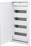 Распределительный щит 56 модулей пластик 717х346х96мм встраиваемый белые двери [1101028] ECG 56 ETI