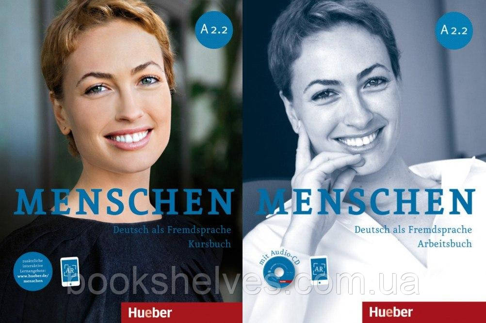 Menschen A2/2 Kursbuch + Arbeitsbuch Пiдручник + Рабочий зошит