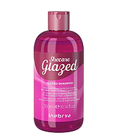 Шампунь для блеска волос с эффектом глазирования Inebrya Shecare Glazed Shampoo 300 мл.