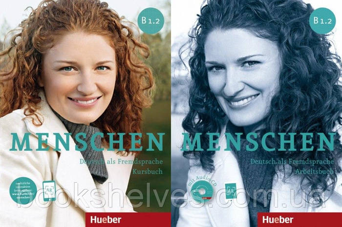 Купить Menschen B1/2 Kursbuch + Arbeitsbuch Учебник + Рабочая тетрадь ...