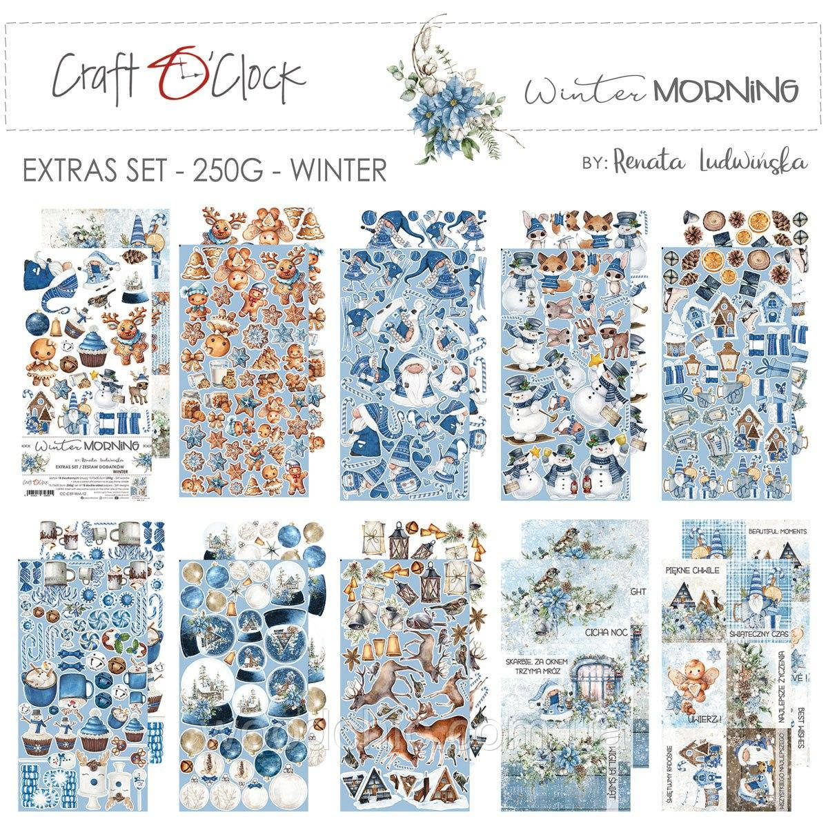 WINTER MORNING - НАБІР АКСЕСУАРІВ  craft o'clock, фото 1