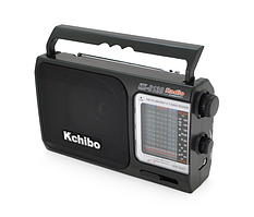 Радіо Kchibo KK-8120, FM/AM/SW радіо, Входи: TFcard, USB