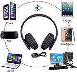 Rydohi Бездротові навушники Bluetooth над вухом, стереогарнітура Hi-Fi з глибокими басами, складні та легкі, фото 4