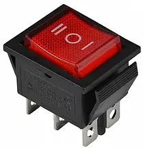 Кнопка 3 положення 6 контактів для дитячого електромобіля