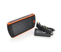 Повербанк 23000 mAh Solar, Flashlight, Input:15-20V/2A, Output:5V/2,1A(USB)