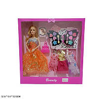 Кукла 035A-2 (60шт/2) платья.косметика,сумочка,в кор.32*5*32,5 см от style & step