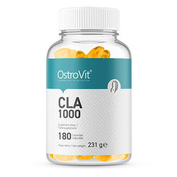 Жироспалювач Ostrovit CLA 1000 (180 caps)