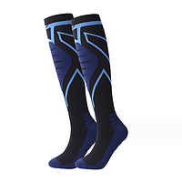 Компрессионные носки гетры профессиональные Angle Show 41-43 черно-синий
