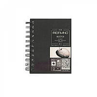 Альбом для эскизов на спирали Schizzi Sketch Book А6 (10.5*14.8 см), 110 г/м2, 80л., Fabriano 28010550