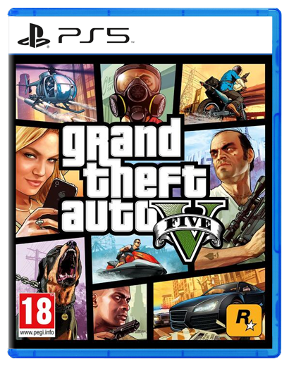 Гра Sony PlayStation 5 Grand Theft Auto V Російські Субтитри Б/У