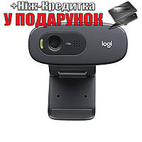 Веб-камера Logitech C270 HD 720P USB 2.0 для ПК и ноутбука C270 Черный