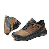 Кросівки чоловічі коричневі весна/осінь Демісезонні, Повсякденні Шкіряні кросівки Для чоловікі *е 7/3*, фото 2