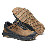 Кросівки чоловічі коричневі весна/осінь Демісезонні, Повсякденні Шкіряні кросівки Для чоловікі *е 7/3*, фото 5