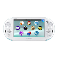 Консоль Sony PlayStation Vita Slim Модифицированная 64GB White Blue + 5 Встроенных Игр Б/У Хороший