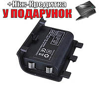 Акумулятор для джойстика Microsoft Xbox One 2400 мАч та Charge Kit (USB-кабель) Чорний