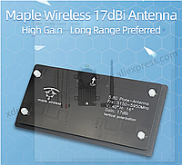 Maple антена 5,8 ГГц 17 дБі RP-SMA Long Range для SIYI HM30 FPV