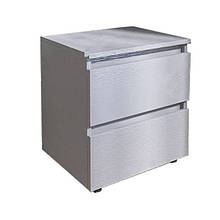 Тумба приліжкова в спальню з ламінованої ДСП ТЛ-1 Лайт Еверест Німфея альба