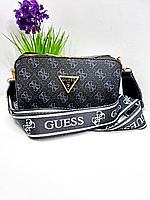 Модная брендовая сумка Guess Гуес, сумка через плечо, сумка с логотипом, сумка на ремешке