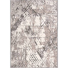 Килимова доріжка сучасна сіра абстракція середній ворс Anny 33022/191, фото 2
