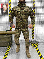 Костюм тактический рип-стоп мультикам, форма мультикам демисезонная, тактический боевой костюм, TTR-446
