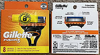 Змінні леза картриджі Gillette Fusion5 Оригінал США 8шт.
