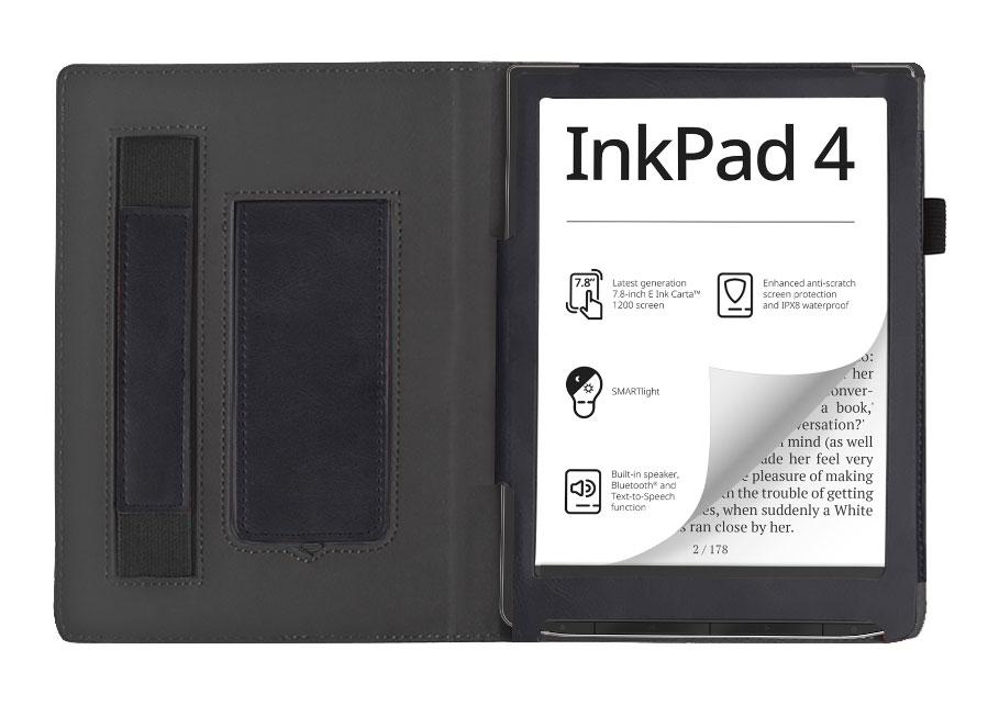 Чохол для PocketBook InkPad 4 чорний - обкладинка для Покетбук 743G (PB743G), фото 1