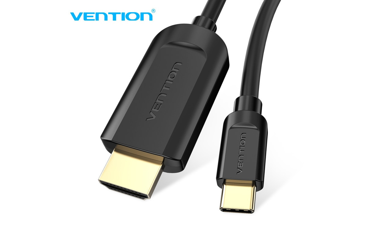 Кабель Type C HDMI Thunderbolt 3 4K Vention, фото 1