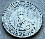 Монета Тонга 50 сеніті 2015 р., фото 3