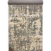 95см Килимова доріжка сучасна сіра абстракція ANNY 33002/679