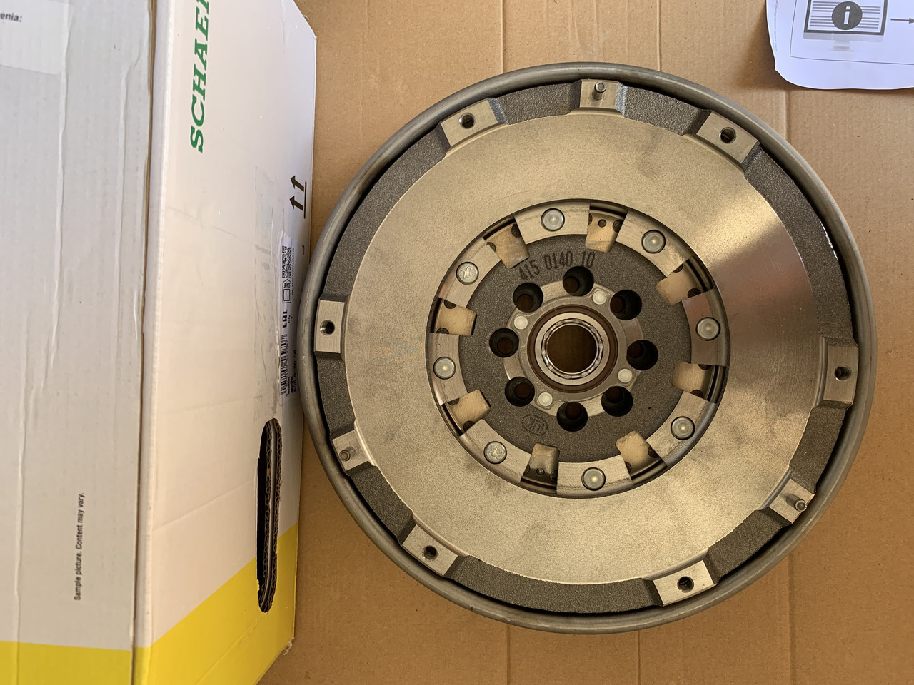 Двомасовий маховик, демпфер LUK 415014010 CITROEN C5/C8/PEUGEOT 406/607/807 2,2HDI 01-06, фото 1