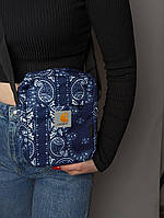 Компактный мессенджер Carhartt, сумка унисекс, барсетка, молодежная сумка через плечо