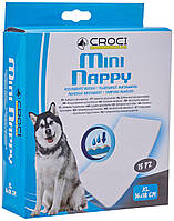 Прокладки для собачьих трусов Croci Mini Nappy XL (16-18 см), 15 штук, 182080