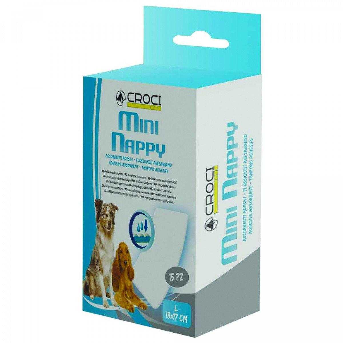 Прокладки для собачих трусів Croci Mini Nappy L (13-17 см), 15 штук, 182073, фото 1