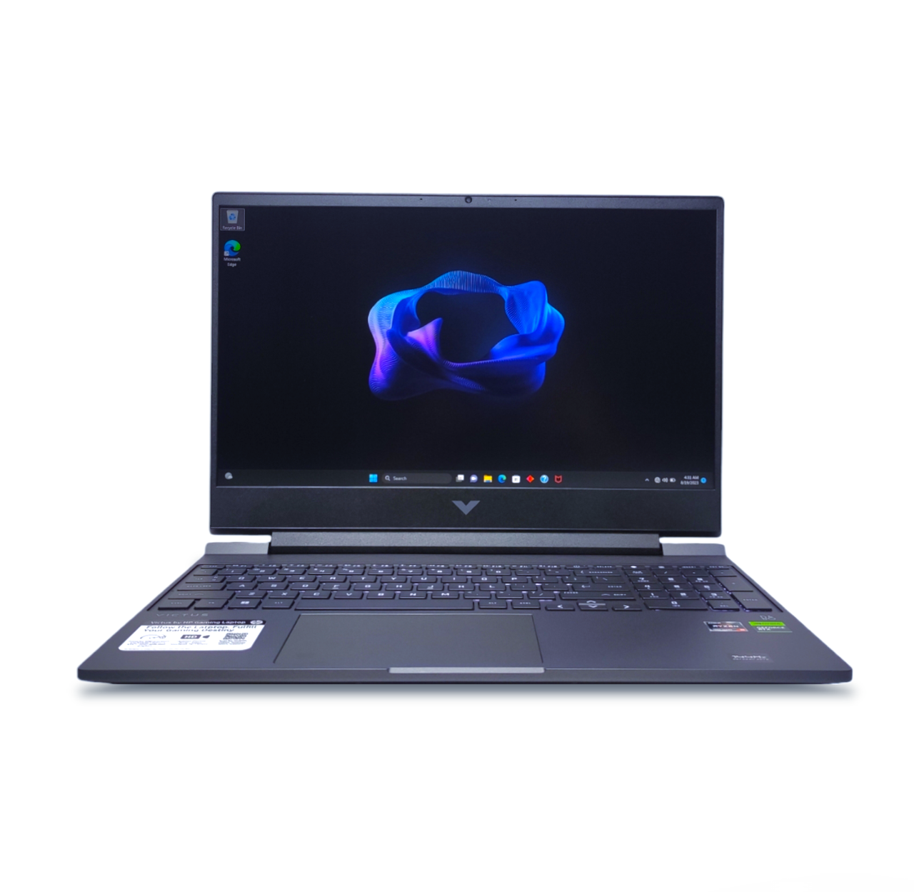 Ноутбук HP Victus FHD 15.6 IPS144Hz Ryzen 5 7535HS 8Gb DDR5 SSD512GB RTX 2050 4GB 15-fb1013dx (845A2UA) 6925, фото 1