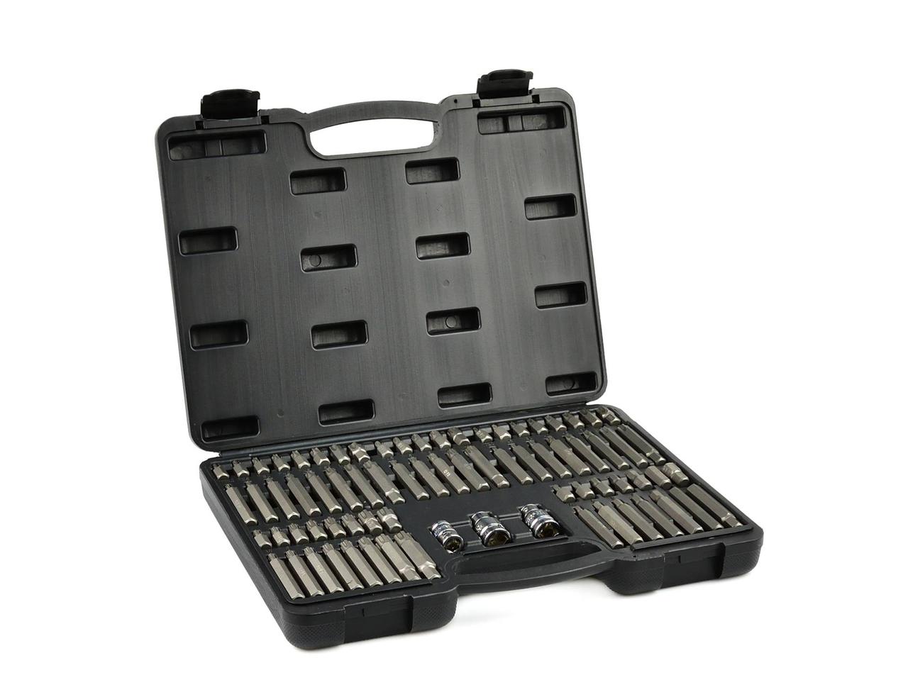 Набір шестигранних ключів 75ел. TORX SPLINE RIBE Geko 10036