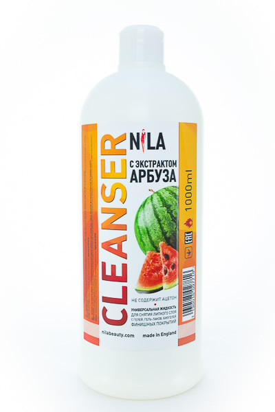 ЗАСІБ ДЛЯ ЗНЯТТЯ ЛИПКОГО ШАРУ Nila Cleanser(в асортименті), 1000 мл