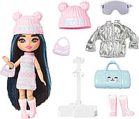 Барби Экстра Флай Мини Зимнее Путешествие с аксессуарами Barbie Extra Fly Minis Travel Doll, Snowy HPB20