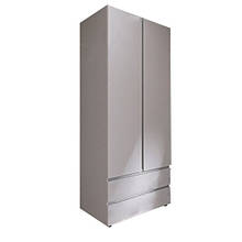 Шафа (шкаф) розпашна з ламінованої ДСП ШЛ-2 Лайт Еверест Німфея альба