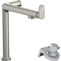 Смеситель Hansgrohe Aqittura M91, 285 мм, поворотный, FilterSystem 240, под сталь (76804800)