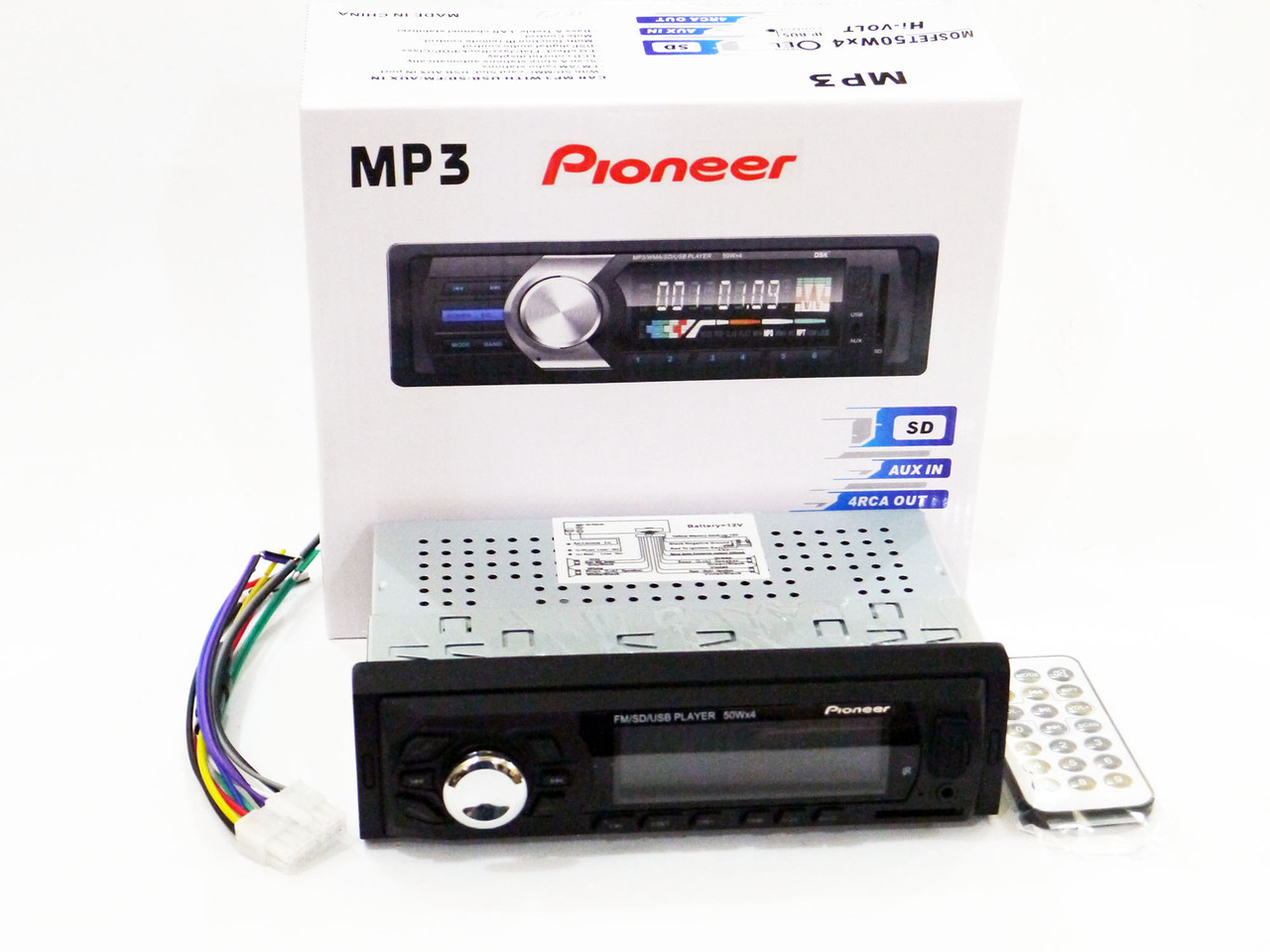 Автомагнітола 6248 MP3/SD/USB/AUX/FM, фото 1